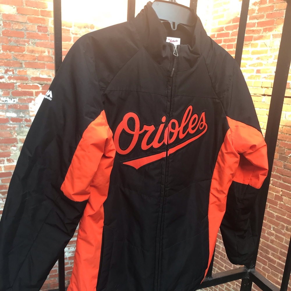 Authentic On Field MLB Baltimore Orioles Jacket